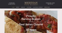 Desktop Screenshot of meridianfoodmarket.com